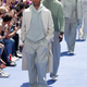 Kid Cudi presents a creation by designer Virgil Abloh as part of his Spring/Summer 2019 collection for Louis Vuitton fashion house during Men's Fashion Week in Paris, France, June 21, 2018. REUTERS/Charles Platiau - RC1BEB85D3D0